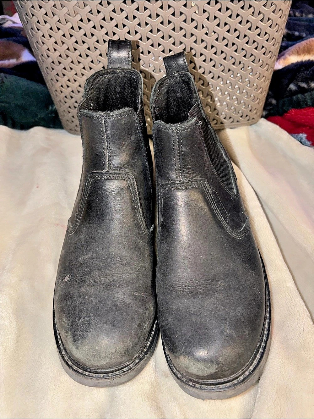 Brunt The Oahman (Soft Toe) ) Black Work Boots US 9 M